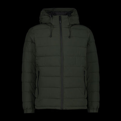 CMP men's winter sports jacket with hood, insulated, green (34K0167/F905) CMP