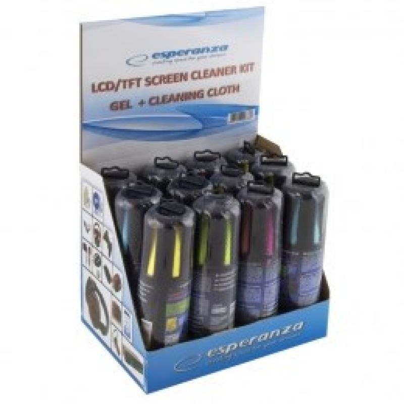 Esperanza ES122M Screen Cleaning Kit In preparation Your Sports Performance