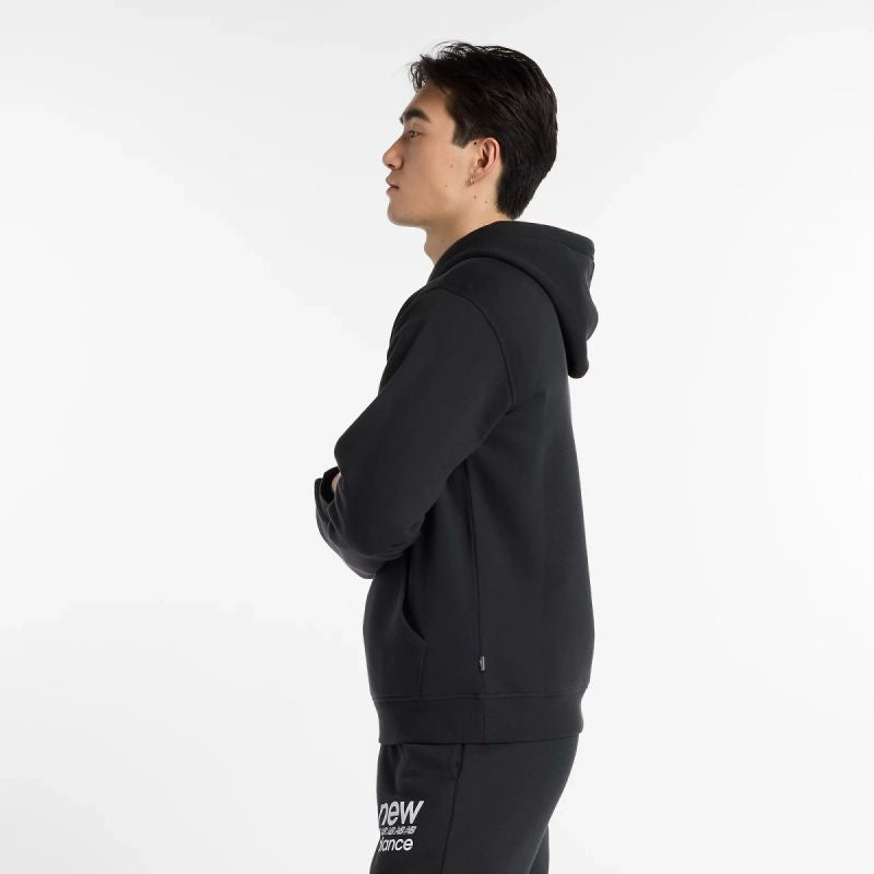 New Balance Sport Graphic Fleece Hoodie BK M MT51941BK Clothing/Lifestyle/New Balance New Balance