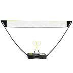 VIRTUFIT 2-IN-1 PORTABLE BADMINTON AND TENNIS SET - INCLUDES CASE AND RACKETS In preparation Your Sports Performance
