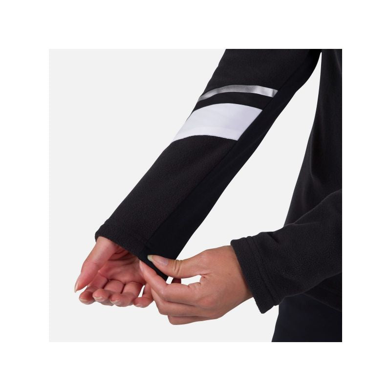 Rossignol W Strawpile Fleece Hz Sweatshirt Black Rossignol