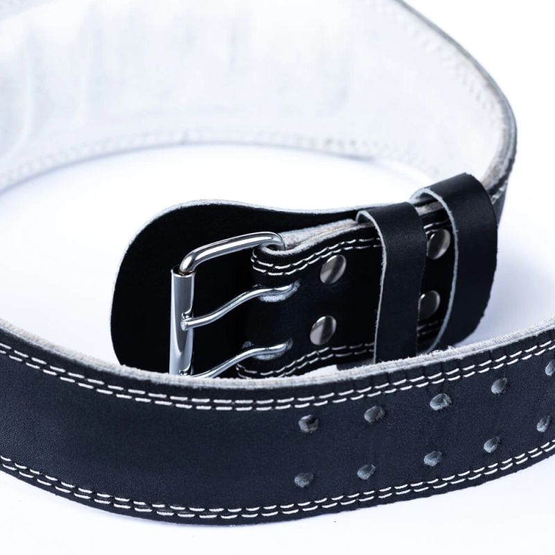 Leather bodybuilding belt DBX-WB-3-M DBX Bushido