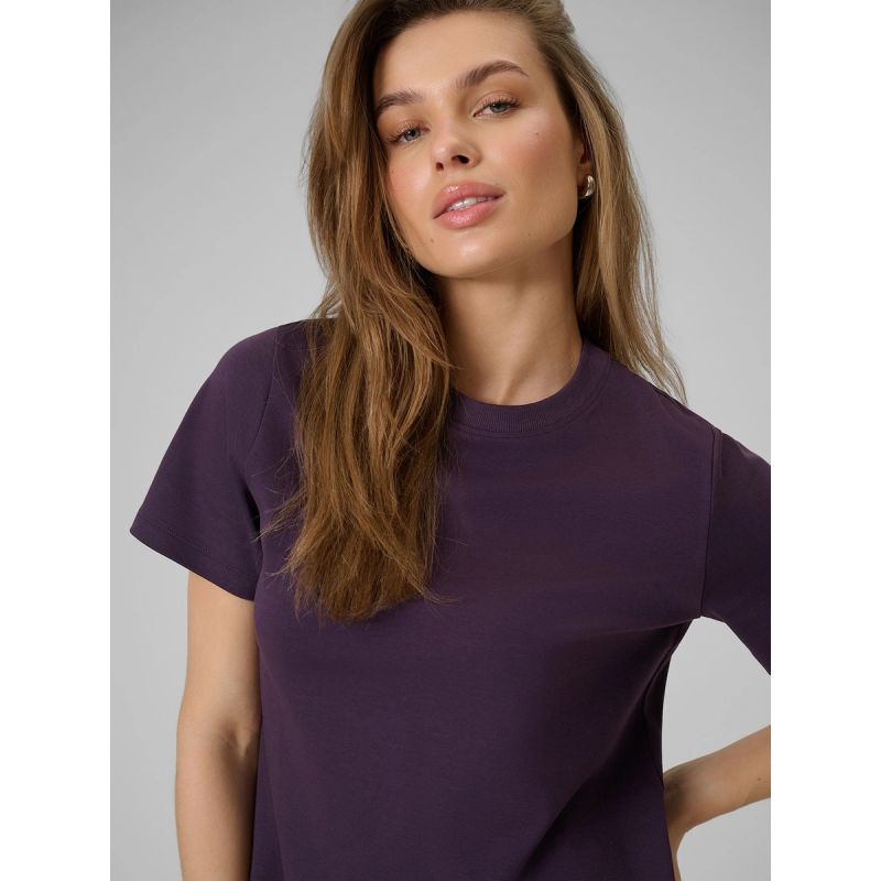 Women's regular plain T-shirt 4F 4FRAW25TTSHF3625-50S 4f