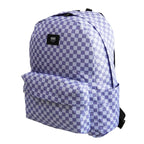 Vans Old Skool Check 22L Purple Haze Checkered School Backpack - VN000H4X6PH1 Akcesoria i sprzęt koszykarski/Torby i plecaki Your Sports Performance