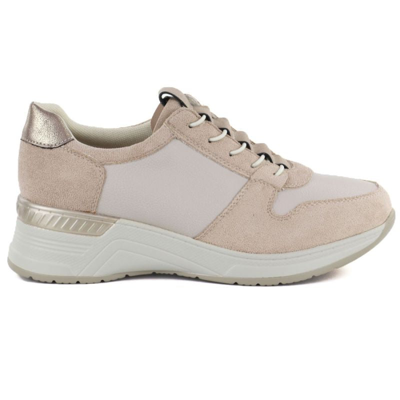 Women's sports shoes classic beige M.Daszyński MR24129 M. Daszyński