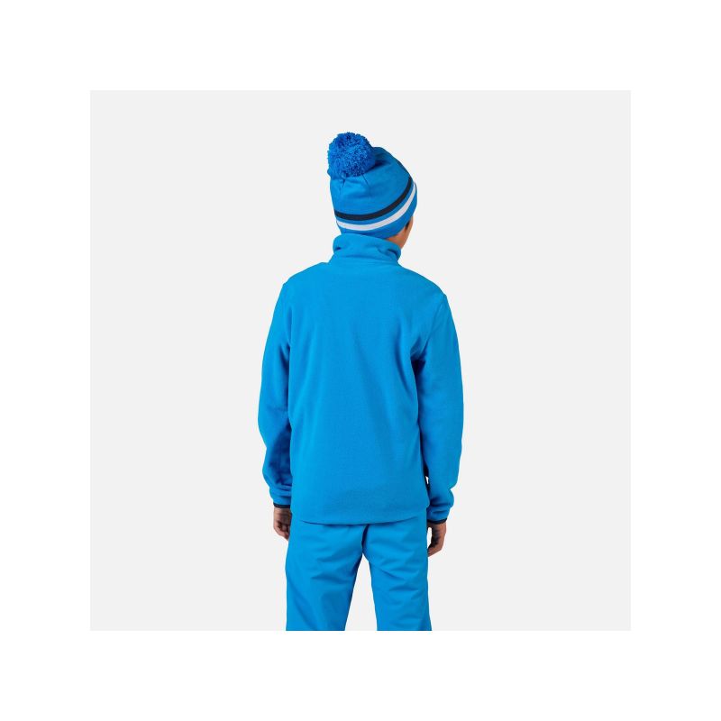 ROSSIGNOL Jr Strawpile Fleece Hz Blue Children's Sweatshirt