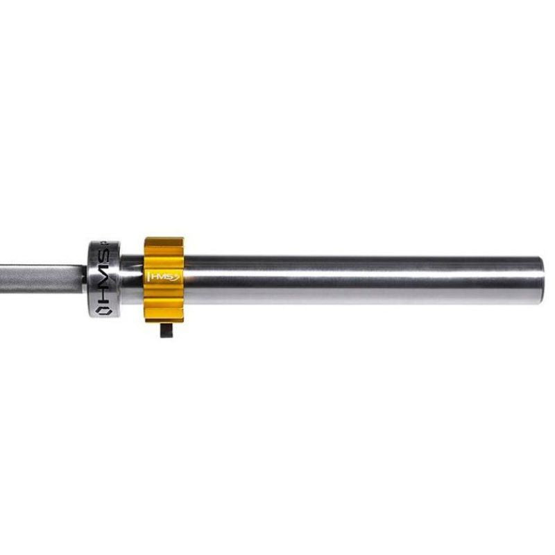 Olympic bar 20 kg / 2200 mm with lock jaw clamps HMS GO1100 In preparation Your Sports Performance