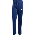 Men's adidas 3-Stripes Tricot Regular Fit Open Hem Pants Blue JI8803
