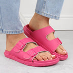 Big Star W INT2004E foam flip-flops with buckles, fuchsia Footwear/Outdoor/Big Star Your Sports Performance