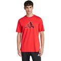 adidas Logo Graphic Men's T-Shirt Red JJ3934 adidas