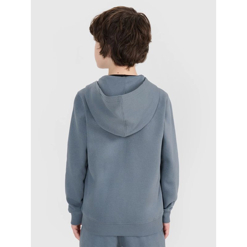 Boy's zip-up sweatshirt with hood 4F 4FJWSS25TSWSM1714-46S *Kategoria tymczasowa Your Sports Performance