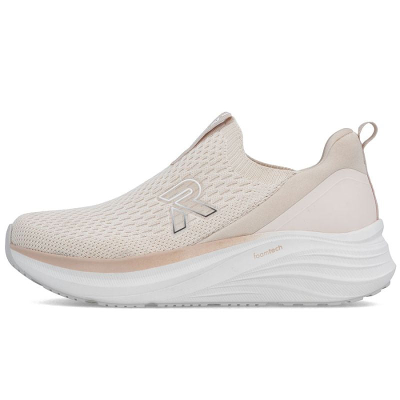 Beige Rieker W4100-60 slip-on sneakers Rieker