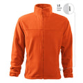 Men's Fleece Jacket (Orange 11 (Brand Label)) In preparation Your Sports Performance