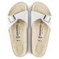 Birkenstock Madrid Birko-Flor White Women's Slides Regular Wide (0040731) Footwear/Lifestyle/Brinkenstock/Klapki/chodaki Birkenstock