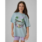 Girls' cotton T-shirt 4F 4FJRSS26TTSHF3981-33S