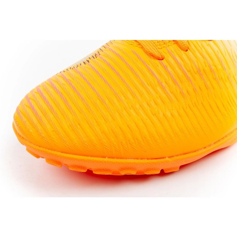 Puma men's sports shoes Future 8 Play TT turf football shoes orange Puma