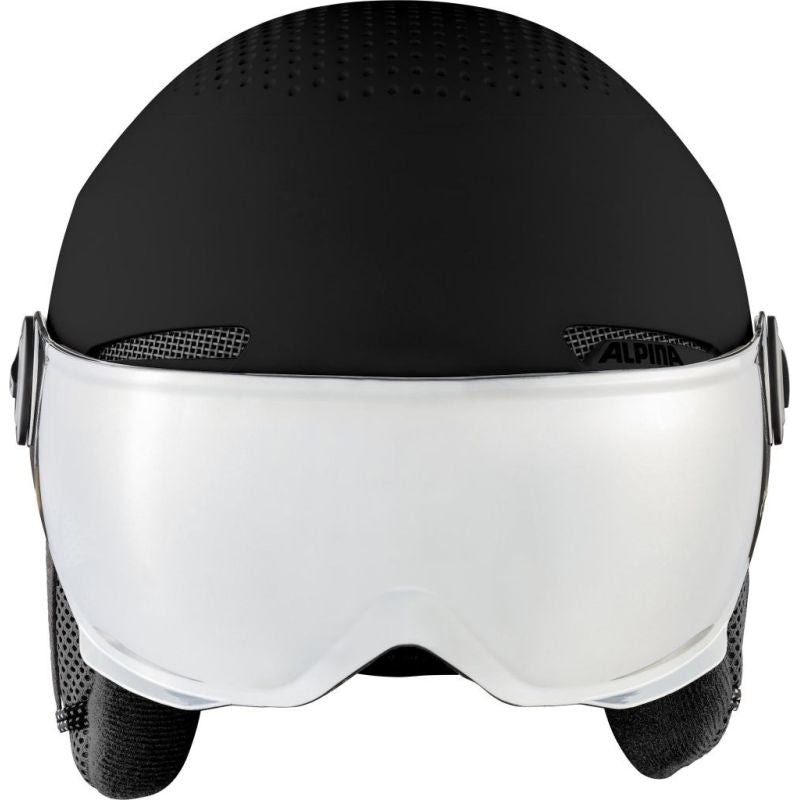 ALPINA ARBER VISOR Q LITE BLACK ski helmet 58-61 Narciarstwo/Kaski Your Sports Performance