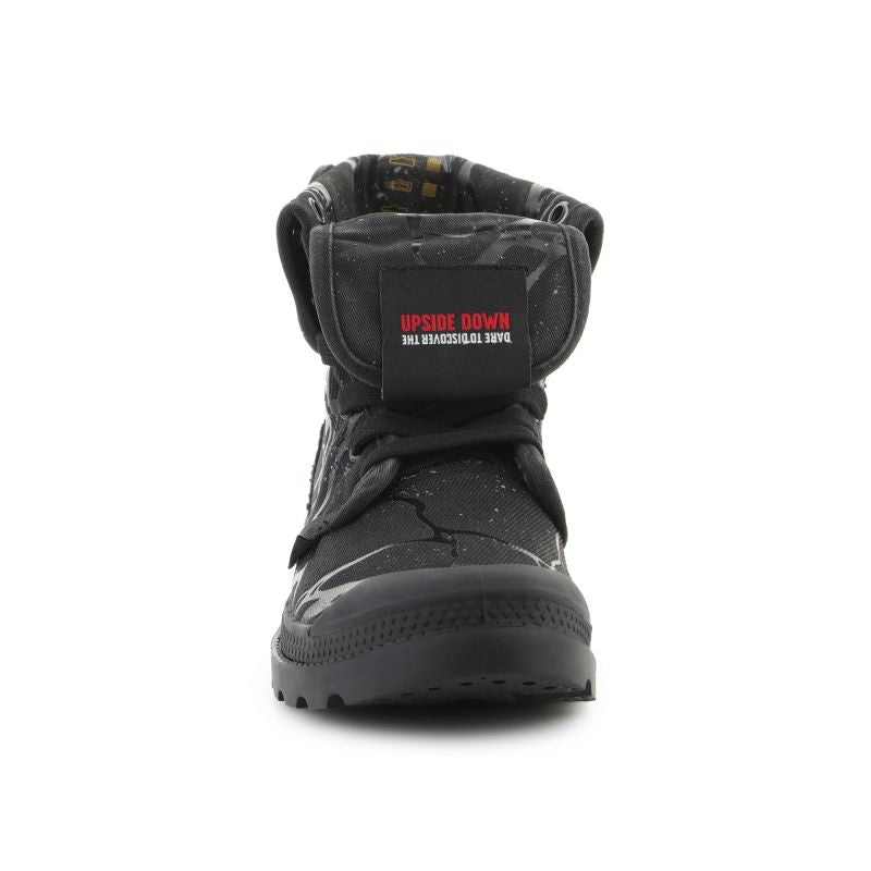 Palladium Stranger Things BAGGY HOPPER TUNNELS Women's 94625-008-M Black Palladium