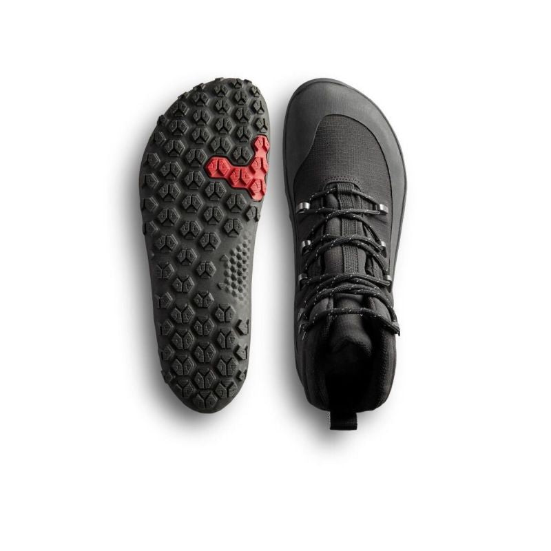 Vivobarefoot TRACKER TEXTILE AT MENS OBSIDIAN 309536-01)