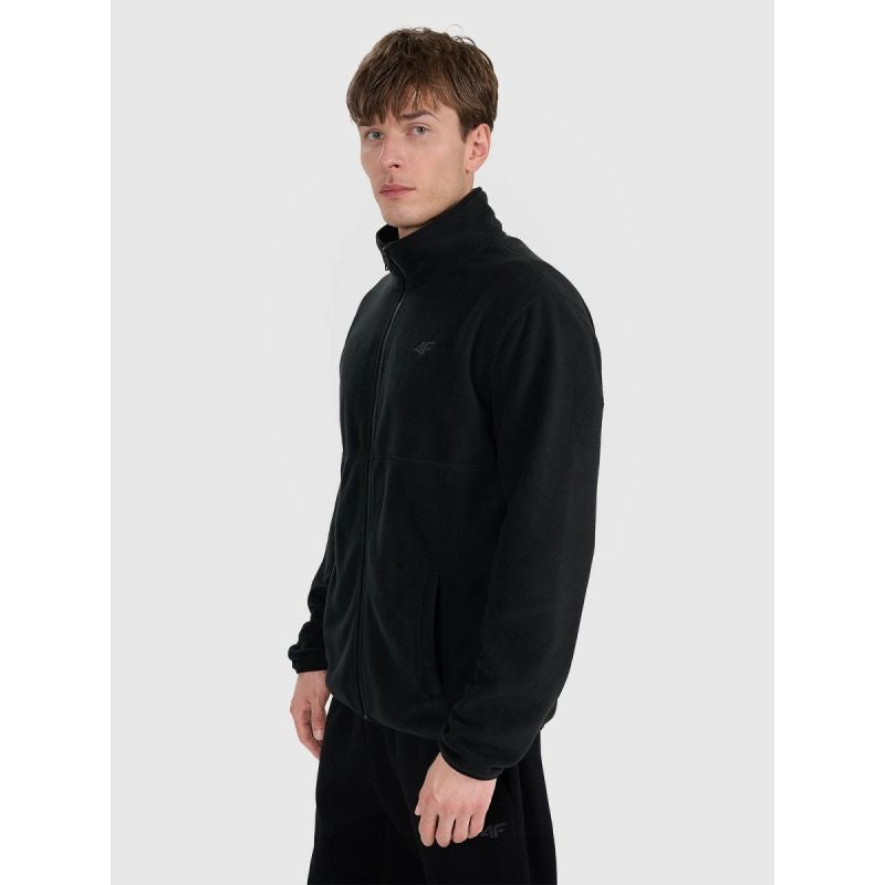 Regular fleece with stand-up collar men's 4F 4FRMM00TFLEM372-20S Clothing Your Sports Performance