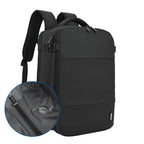 NOVEEN CTB500 Black 40x20x25 Cabin Travel Backpack with Pump Bagaż/Plecaki Your Sports Performance