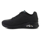 SKECHERS UNO-SPREAD THE LOVE BLACK/PURPLE/TURQUI 155507-BPTQ