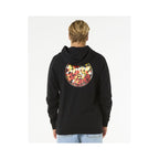 RIP CURL Wettie Passage Icon Zip Thru sweatshirt black