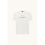 Paul&Shark Men's Cotton T-shirt White and Gold 99311007-10E - Classic Cut, Logo