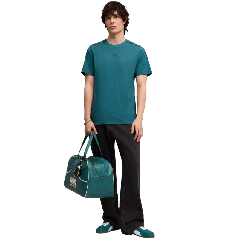 Puma Tape Tee turquoise men's t-shirt 691693 41