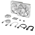 Corsair iCUE LINK RX140 RGB Computer Case Fan 14 cm White 2 pcs. Chłodzenie/Chłodzenie - wentylatory Your Sports Performance