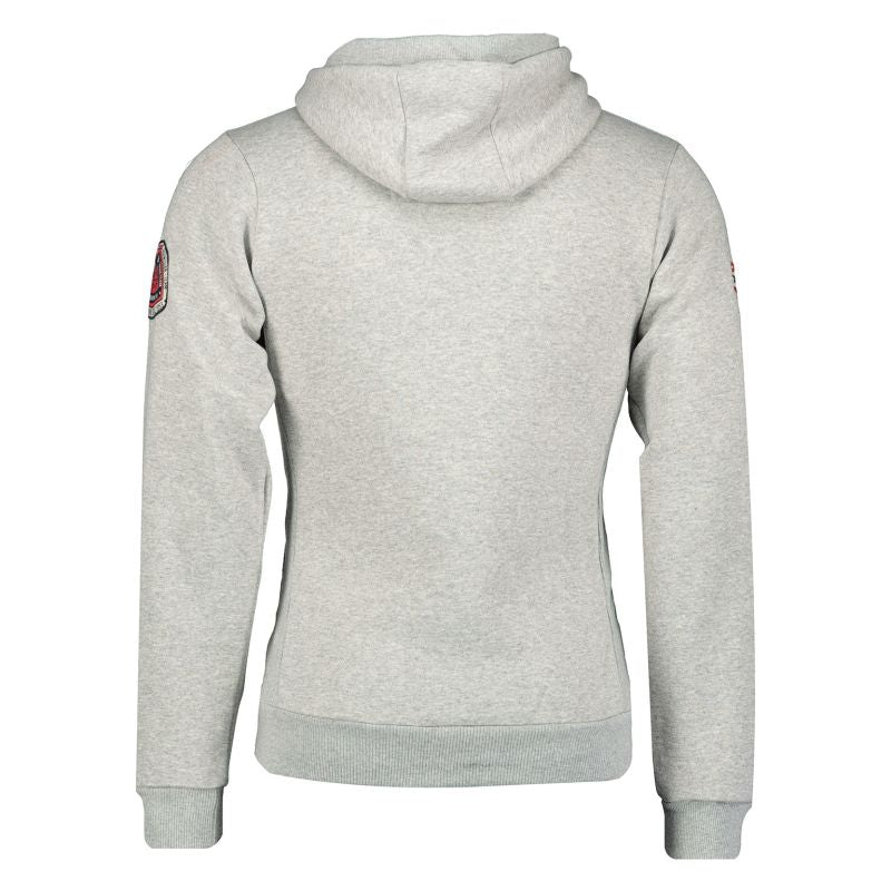 Geographical Norway GOPTAINE MEN 100 EO BS2 Men’s Sweatshirt (WT1885H/GN-LIGHT GREY)