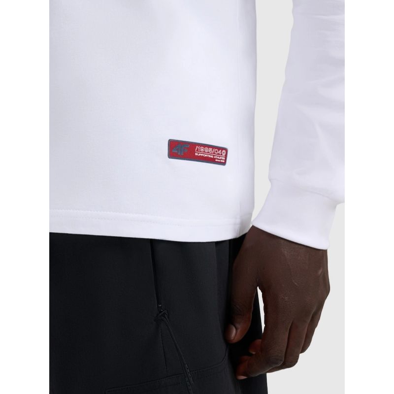 Men's longsleeve regular with print 4F 4FRAW25TLONM606-10S 4f