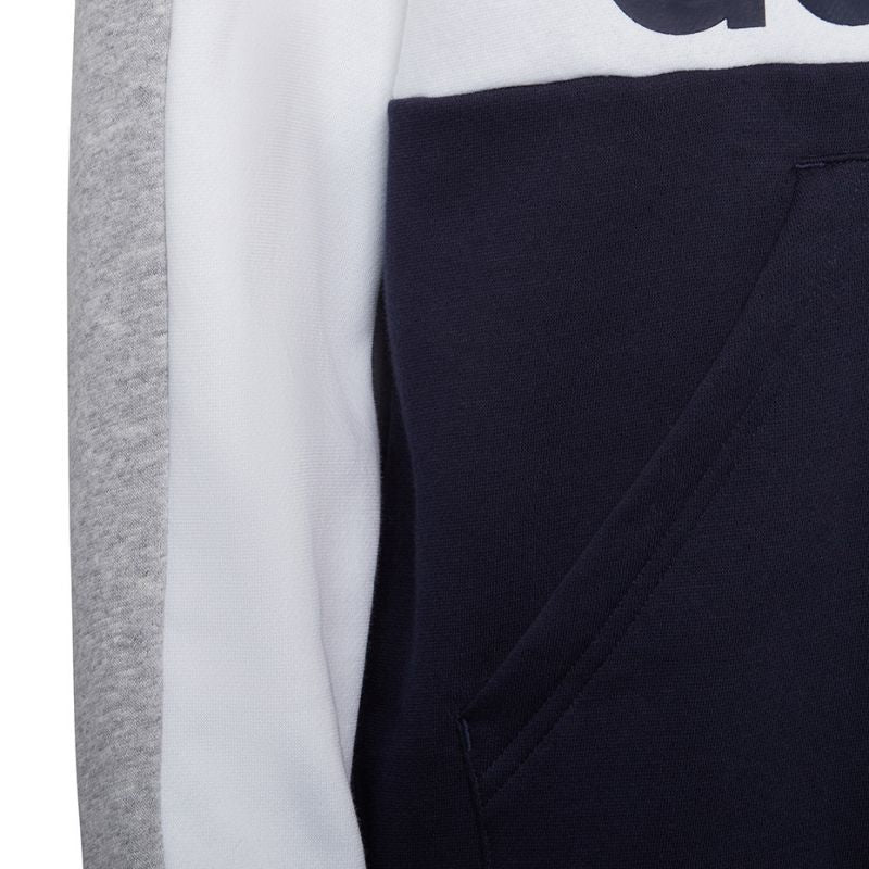 Adidas Colorblock Fleece Jr HC5659 sweatshirt Clothing/Lifestyle Adidas