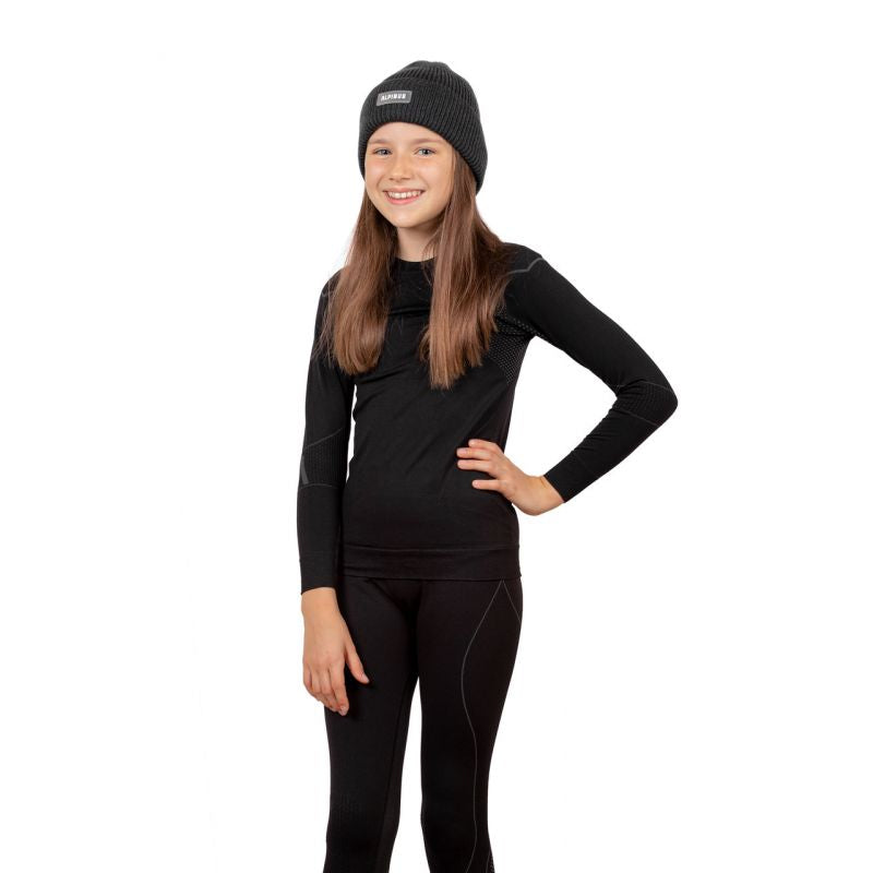 Thermoactive underwear Alpinus Active Set black and gray Jr GT43204 Clothing/Ski/Alpinus Your Sports Performance