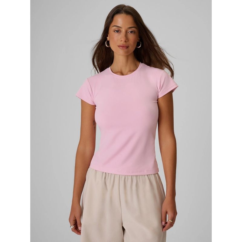 Women's slim plain T-shirt 4F 4FRSS26TTSHF4520-56S