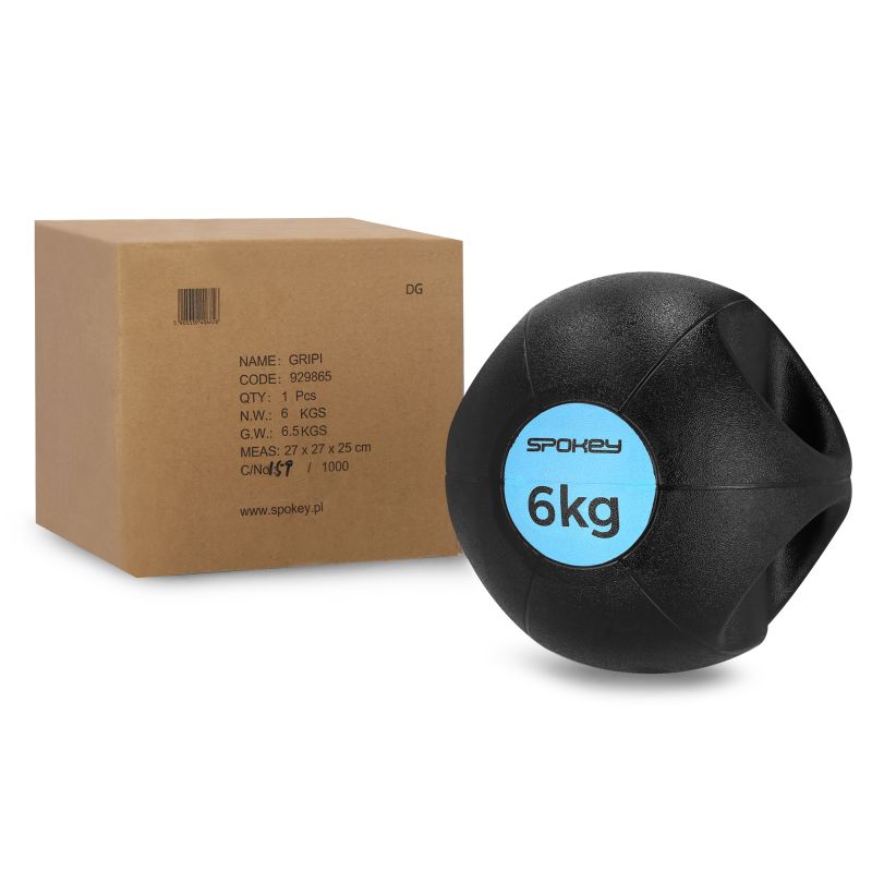 Gripi Ball Spokey medicine. 6kg 929865 Accessories/Balls/Medicine balls Your Sports Performance