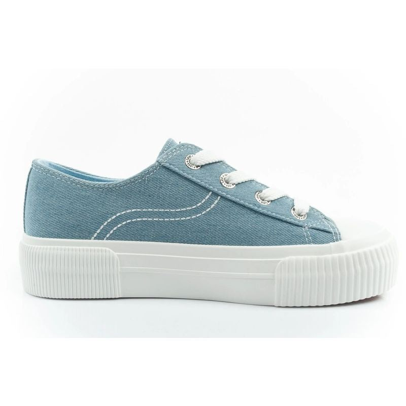 Lee women's sports shoes Isla sneakers blue platform Lee