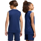 adidas Entrada 26 Sleeveless Jersey Kids' Shirt Navy KB3936
