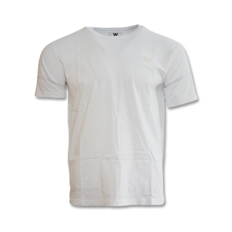 Wood Wood Ace T-shirt White - 10005700-2222-White Odzież/Odzież na co dzień Your Sports Performance