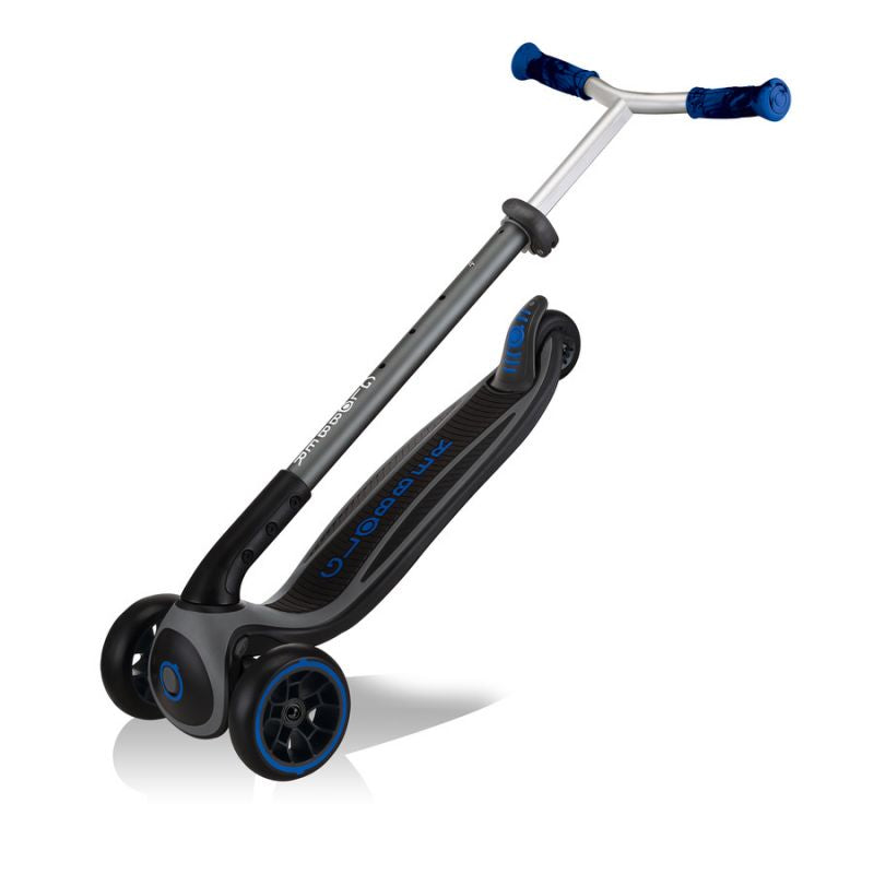 Globber Master Prime 3-Wheel Scooter / Black - Navy Blue 664-100 Accessories/Skating/Hulajnogi Your Sports Performance
