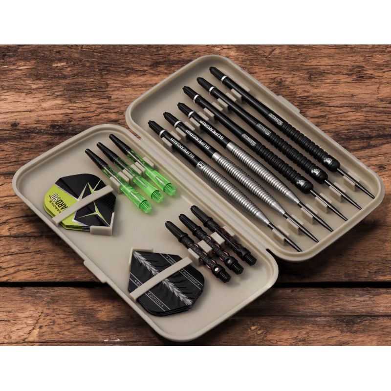 Harrows Slimcase 6 Stone Beige Dart Case Accessories/Covers Your Sports Performance