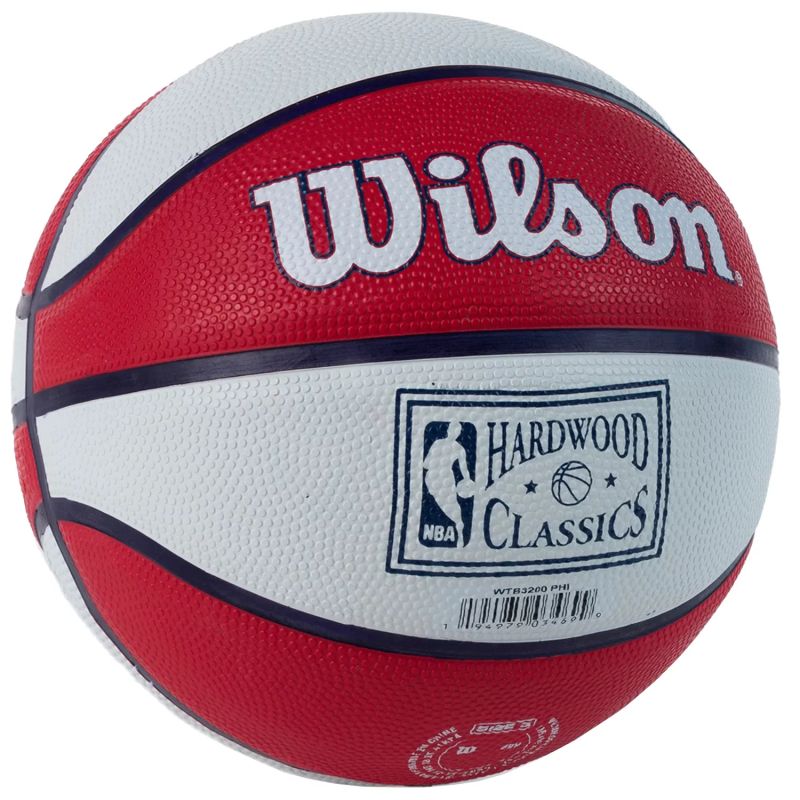Wilson Team Retro Philadelphia 76ers Mini Ball WTB3200XBPHI Accessories/Balls/Basketball Your Sports Performance
