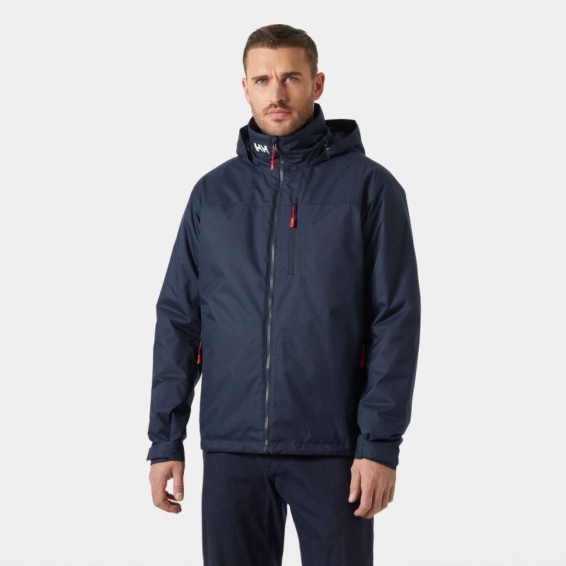 Helly Hansen Men's Crew Hooded Pile Jacket 34526 597