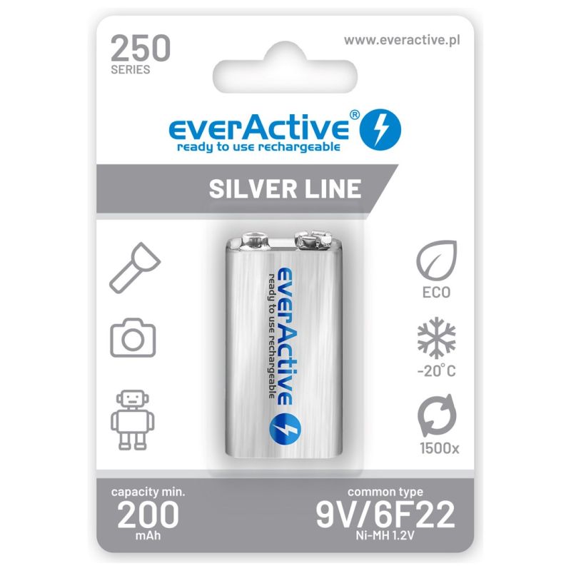 everActive EVHRL22-250 battery pack (250 mAh ; Ni-MH) Baterie, akumulatorki i ładowarki/Akumulatorki Your Sports Performance