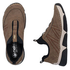 Women’s Comfortable Brown Slip-On Shoes Rieker 45975-24