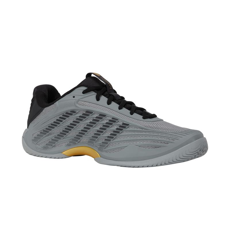 K-Swiss HYPERCOURT EXPRESS 3 ULTIMATE GRAY/MOONLESS NIGHT/GOLD-M (04603-062-M)