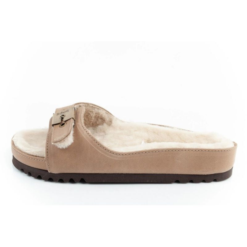 Scholl Iconic MEG Taupe W F303171062 Flip-Flops Footwear/Lifestyle/Scholl Your Sports Performance