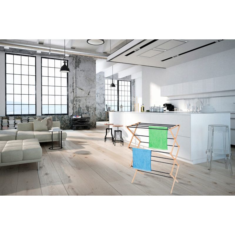 PROMIS LAUNDRY RACK ANCONA, WOOD SU113 AGD - Produkty/Suszarki łazienkowe i wolnostojące Your Sports Performance