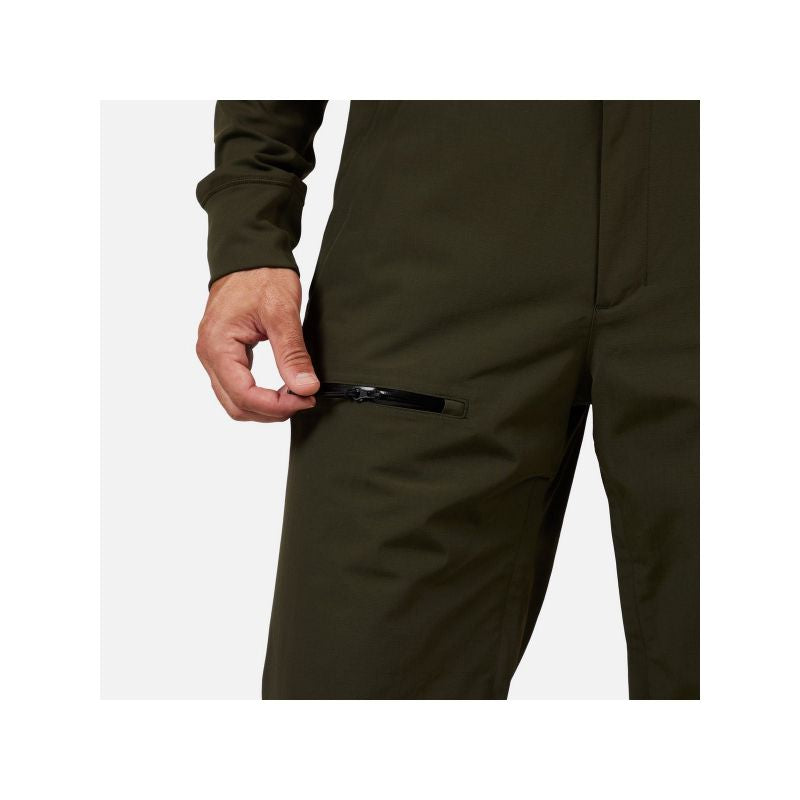 ROSSIGNOL Outerlimits Insulated BIB Men's Ski Pants Green