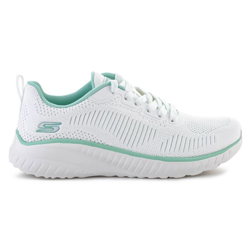 Skechers Bobs Squad Chaos Parallel Lines Shoes W 117212-OFWT Footwear/Lifestyle/Skechers Skechers